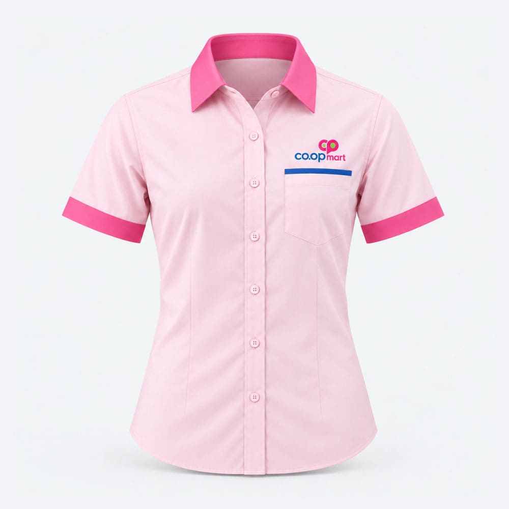 Áo Sơ Mi Đồng Phục Co.opmart – Chuyên Nghiệp | Nexform