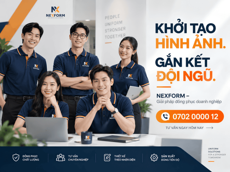 NEXFORM – Giải pháp đồng phục doanh nghiệp chuyên nghiệp