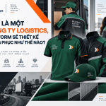 Thiết kế đồng phục doanh nghiệp logistics theo nhận diện thương hiệu